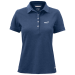Poloshirt, woman Cobolt melange