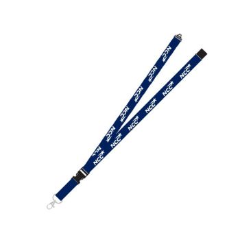 Lanyard Recycled PET with buckle, 10 pcs
